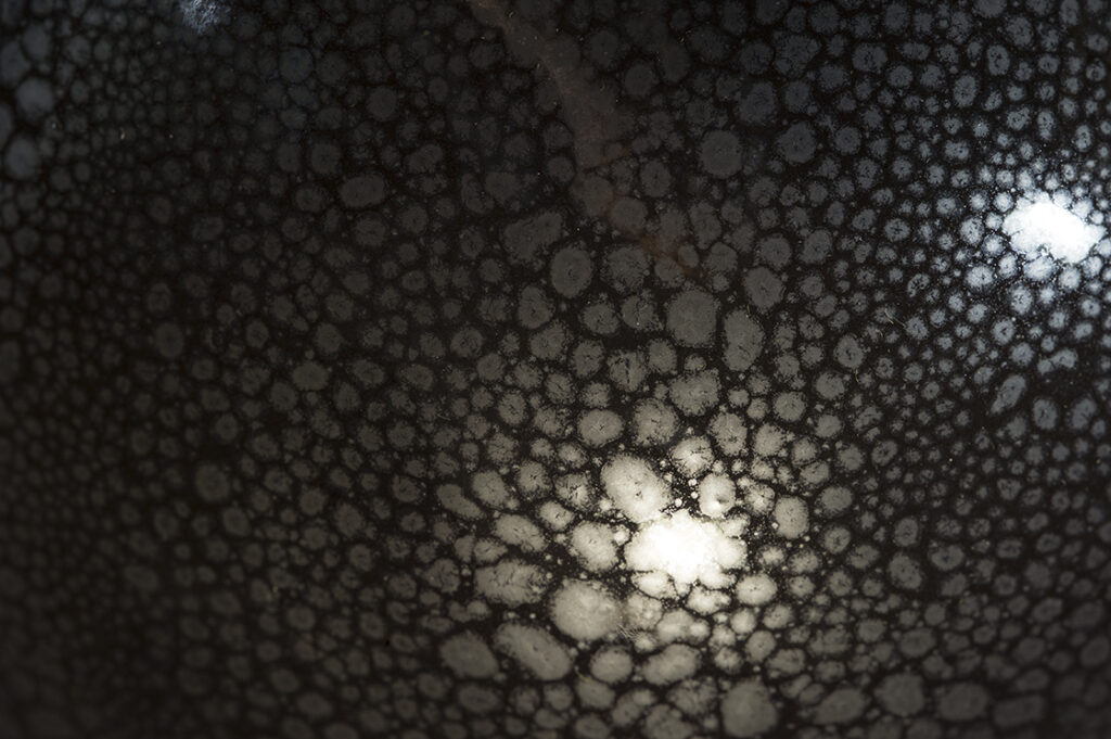 Igazi yuteki tenmoku chawan matcha csésze