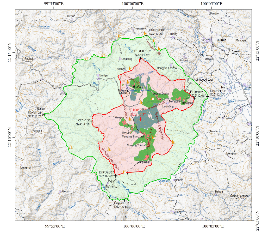 jingmai puer tea teaerdő világörökség