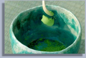 抹茶金輪 matcha kinrin japán zöld tea