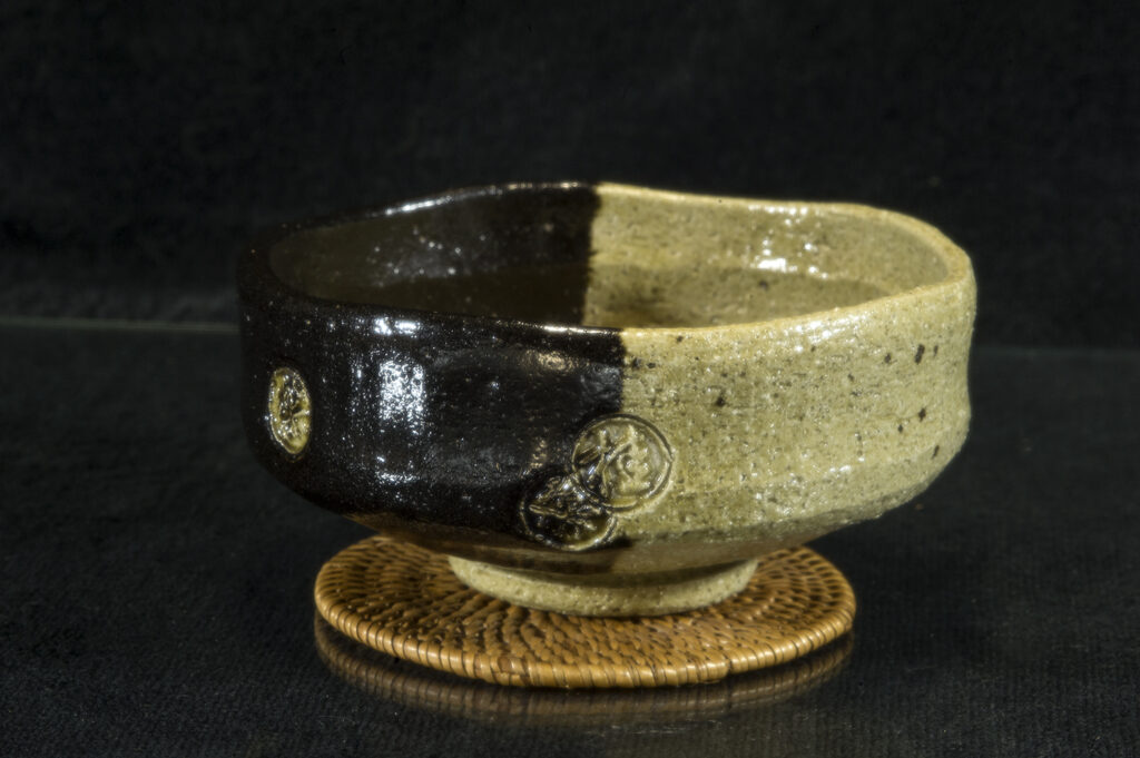 Kakiwake raku chawan japán matcha teáscsésze