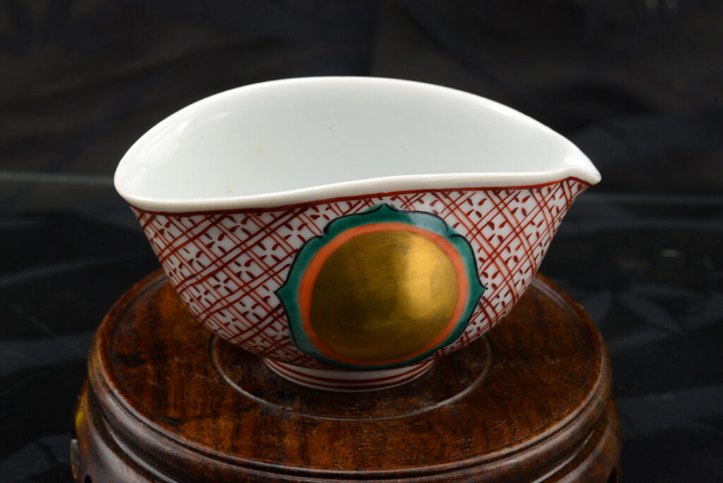 Kézzel festett japán teáskészlet