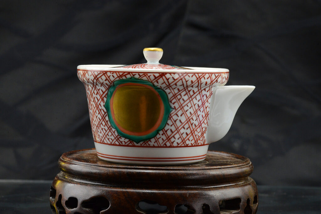 Kézzel festett japán teáskészlet