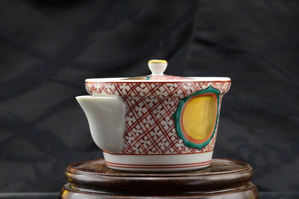 Kézzel festett japán teáskészlet