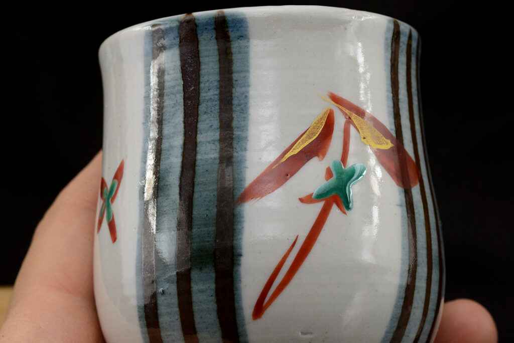 Matsumoto Saichi japán teáscsésze pár