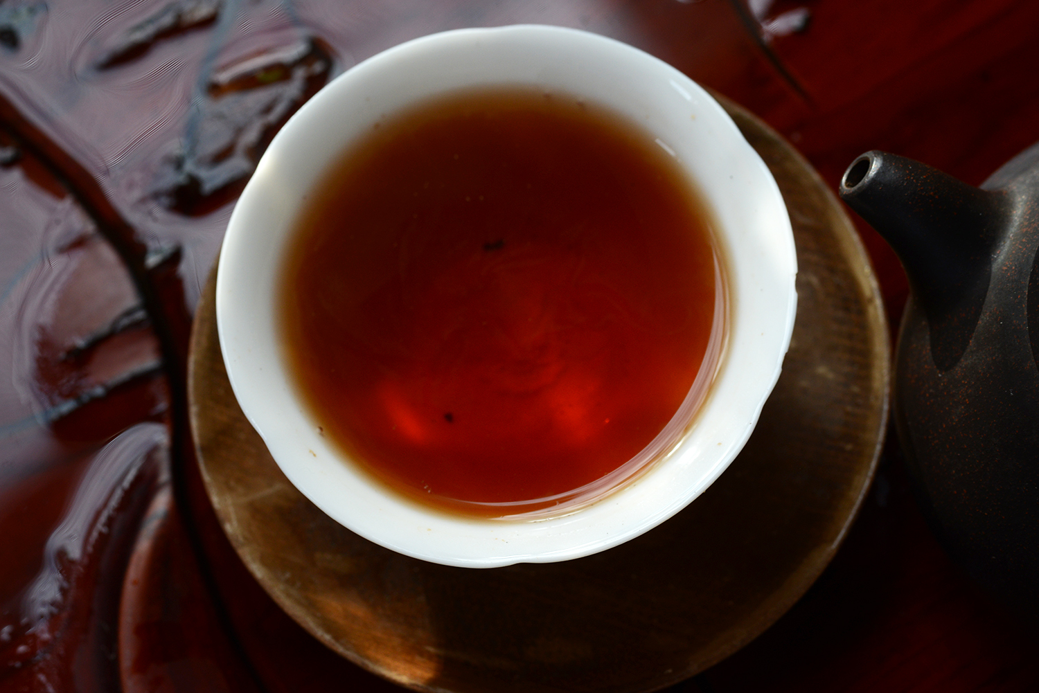 Menghai danqing low fermented shu puerh