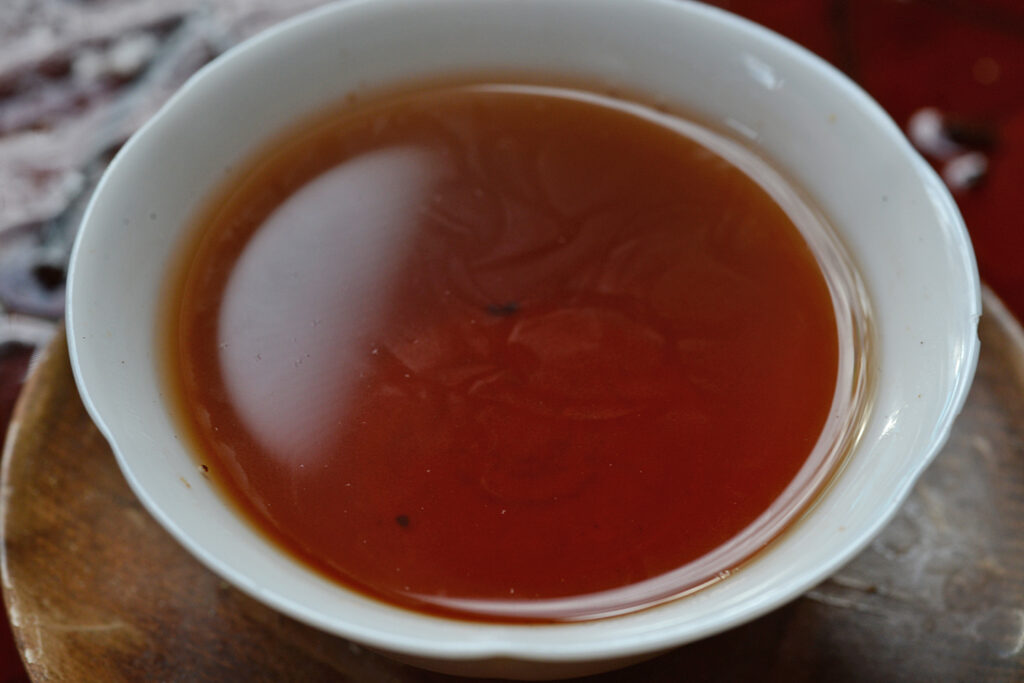 Menghai danqing low fermented shu puerh