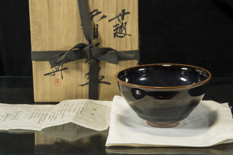 Noboru Ogami tamba chawan matcha csésze