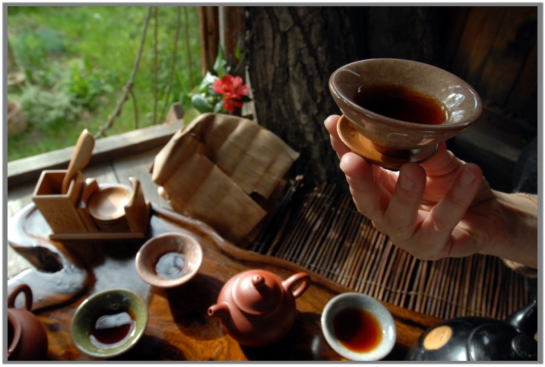 a shu puerh tea elkészíítése
