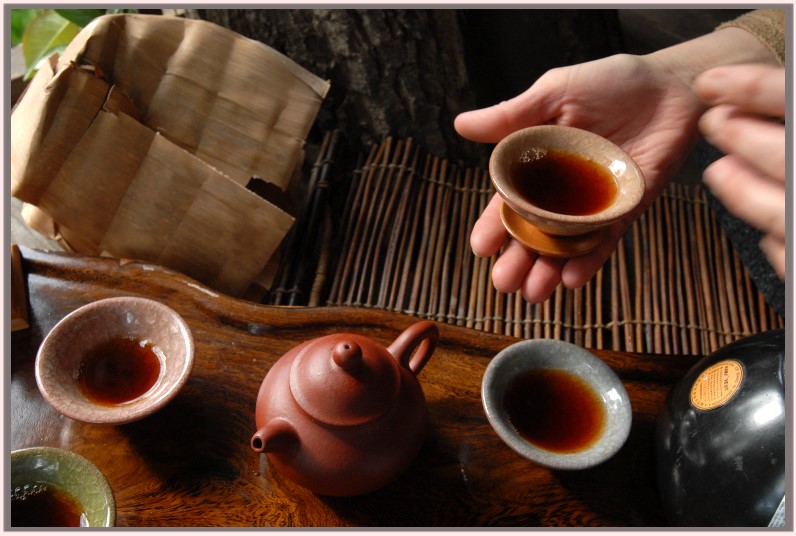 a shu puerh tea elkészíítése