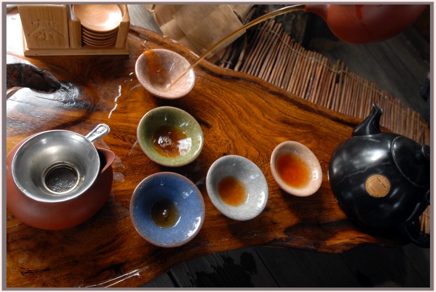 a shu puerh tea elkészíítése