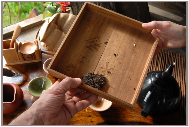 a shu puerh tea elkészíítése