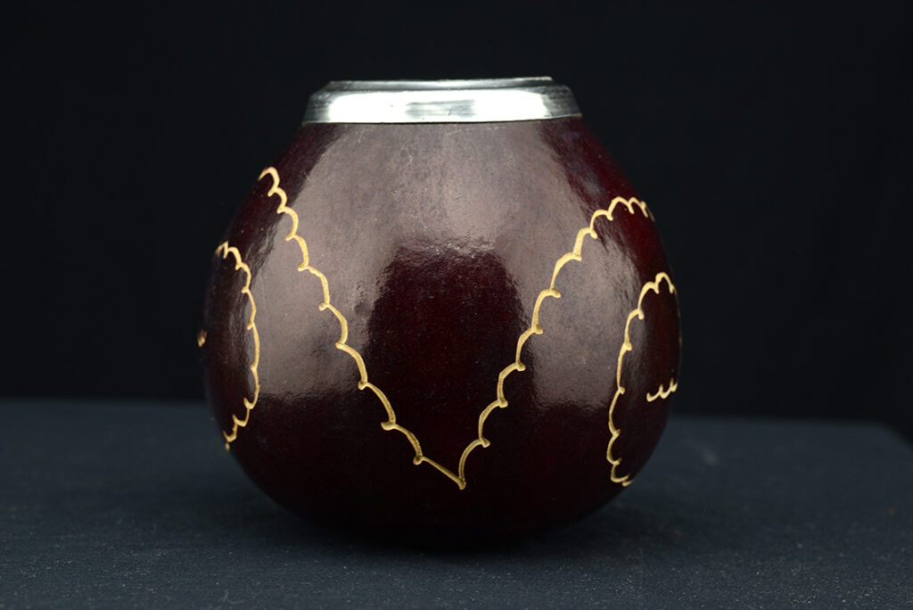 Bordó mate tök bombillával