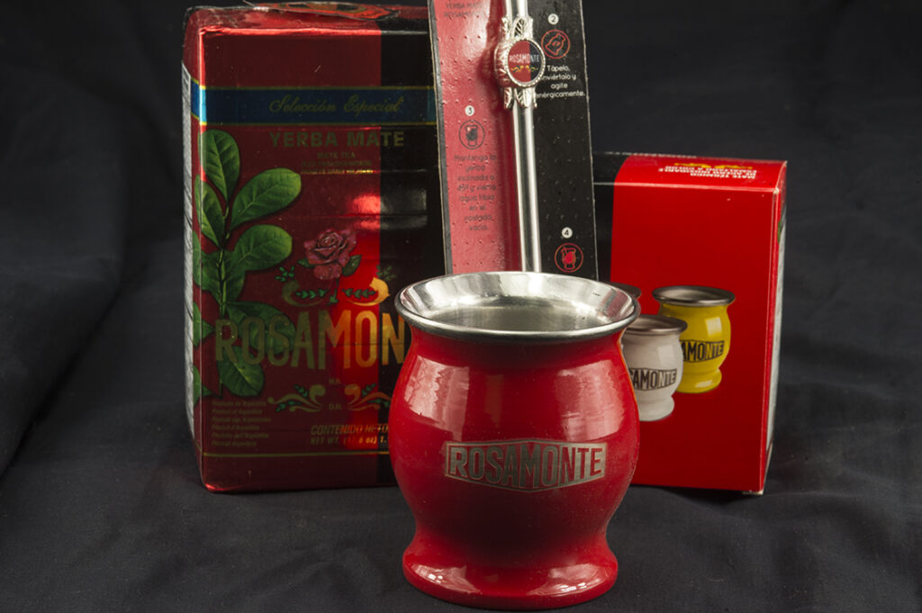 Rosamonte fémtök mate készlet