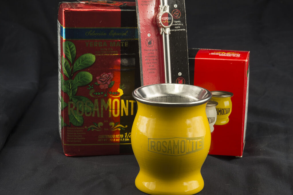 Rosamonte fémtök mate készlet