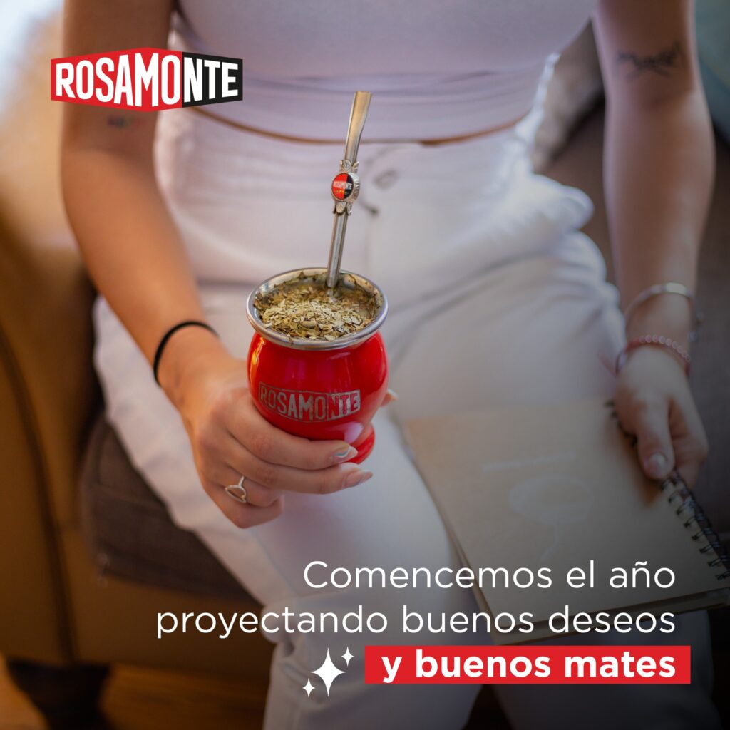 Rosamonte fémtök mate készlet