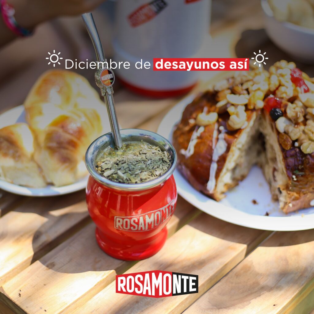 Rosamonte fémtök mate készlet