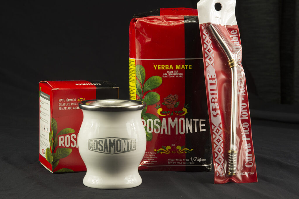 Rosamonte fémtök mate készlet