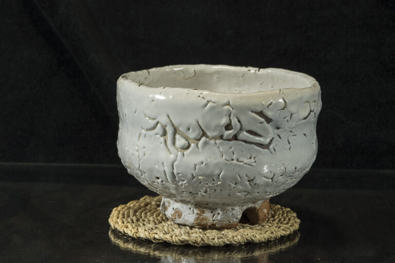 A felszíni jég óceán Shibuya Deishi hagi-yaki chawan matcha teáscsésze