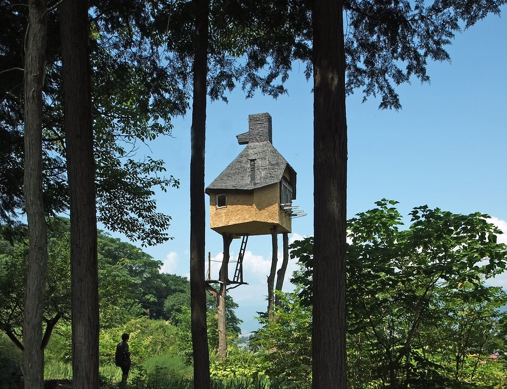 Terunobu Fujimori repülő teaházai