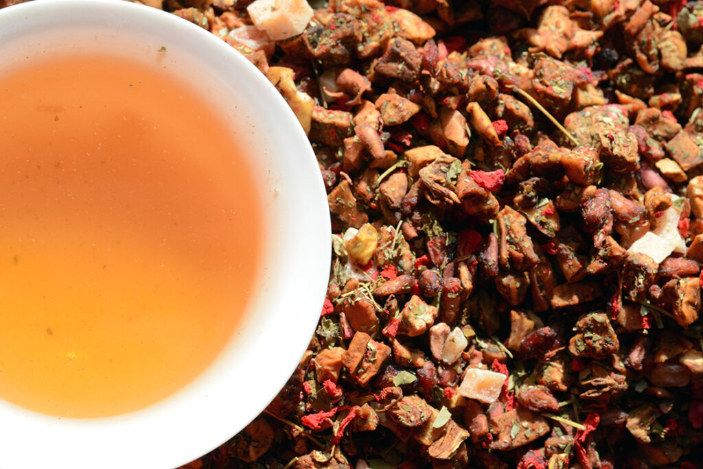 Gránátalma moringa gyümölcstea