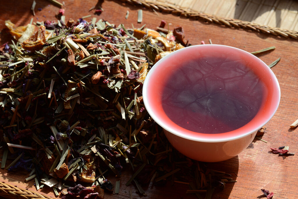 Gondűző málna gyümölcstea