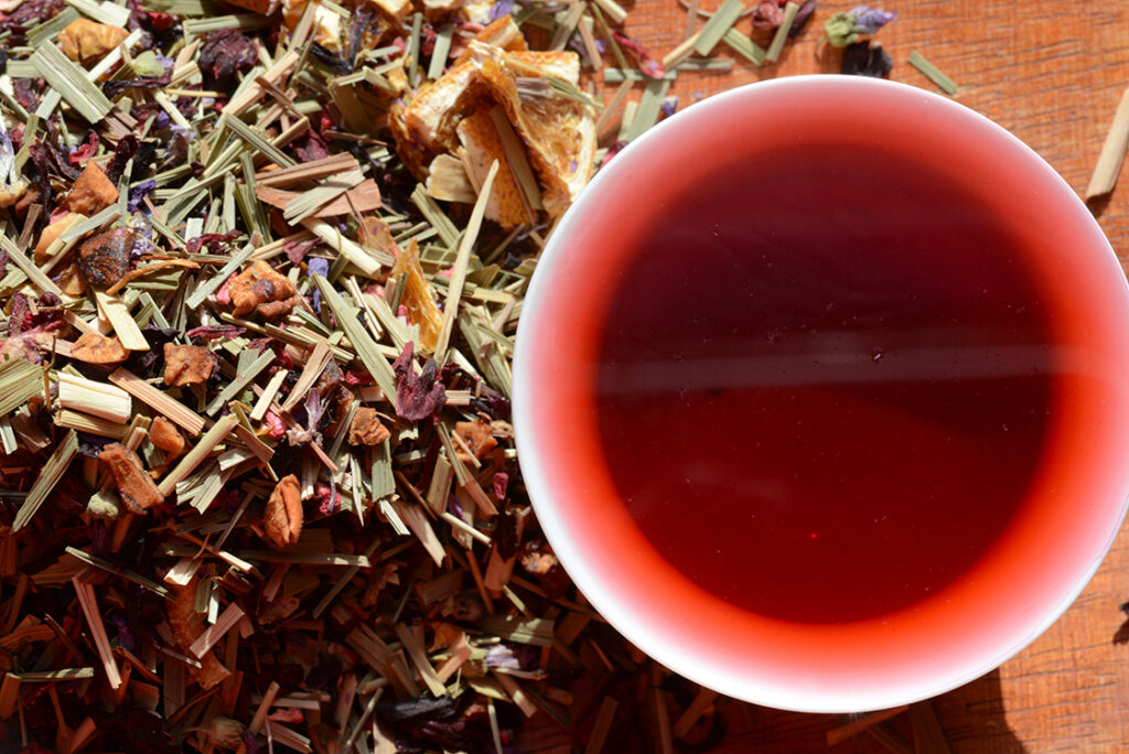 Gondűző málna gyümölcstea