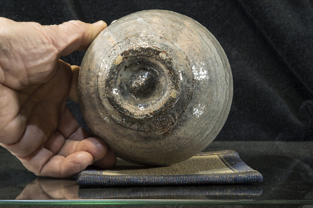 kishu kerámia japán matcha teáscsésze 