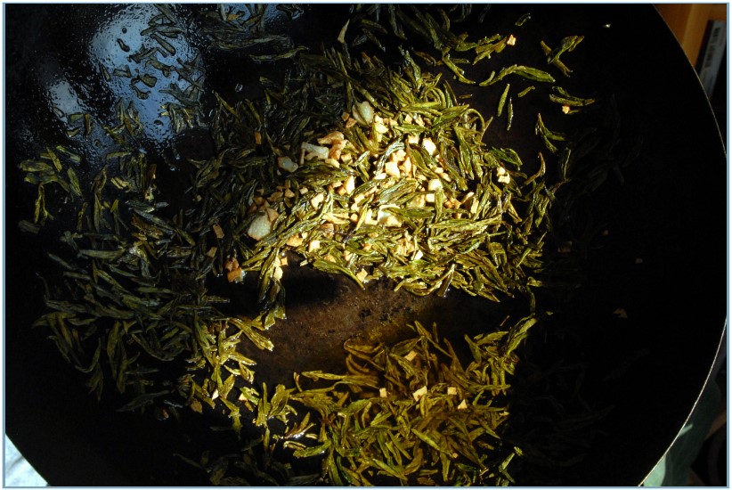 sült rák pirított teával