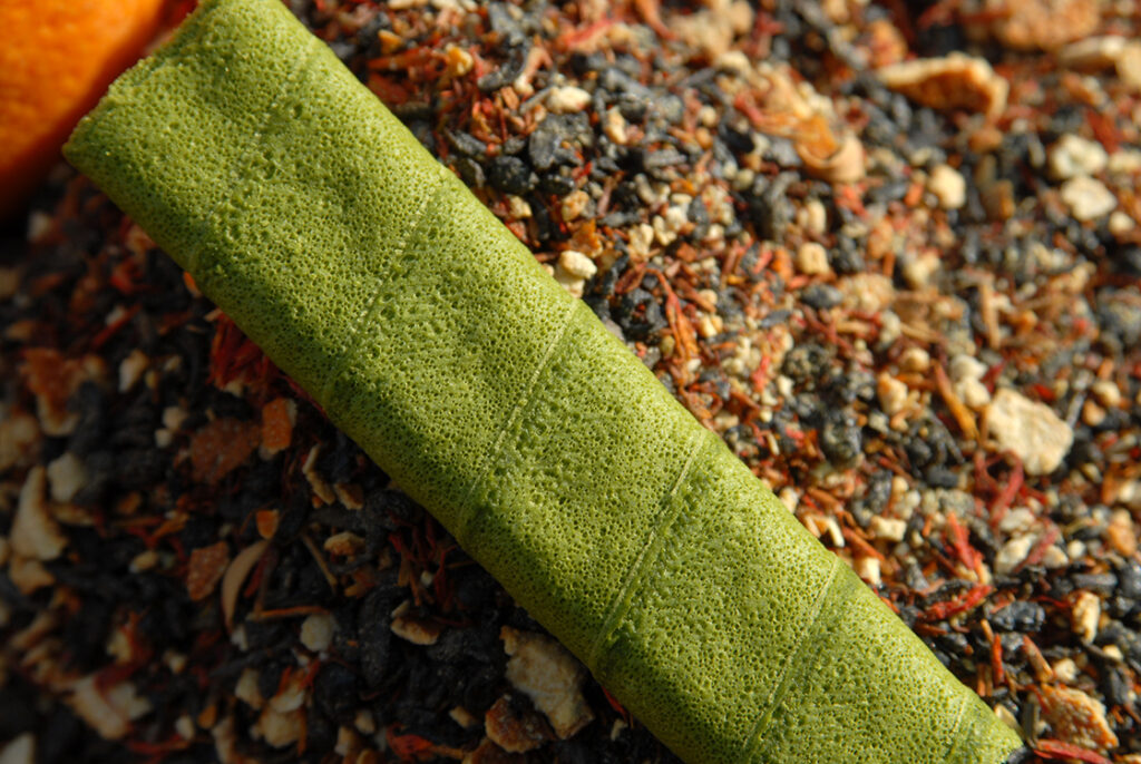 sanguinello vérnarancs ízesített zöld tea